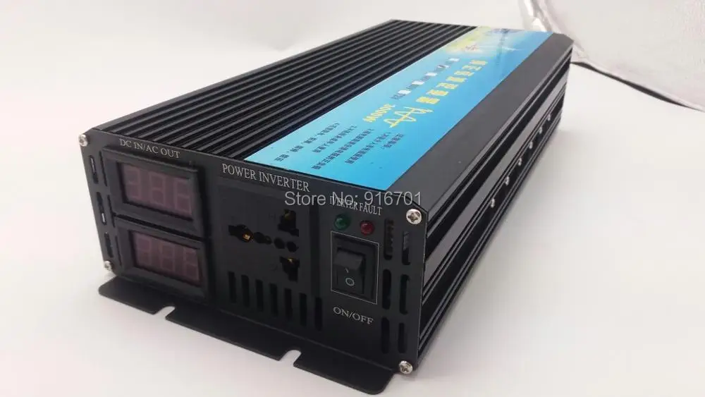

5000W peak 2500w convertitore puro 12V 24V 48V home use pure sine wave inverter