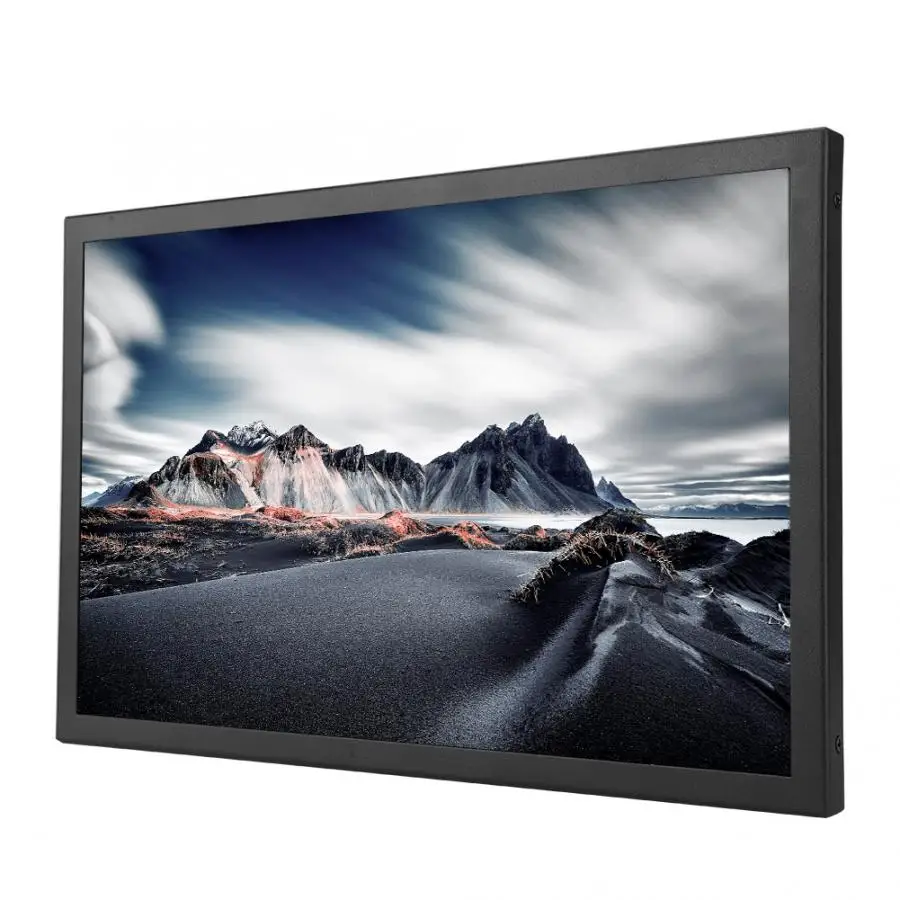 ЖК монитор hdmi 14 дюймов 16:10 1280*800 промышленный встроенный BNC/VGA/HDMI дисплей 100 240 В
