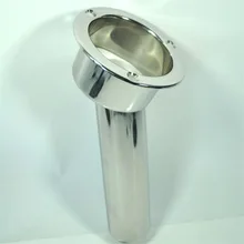 Лодка из нержавеющей стали держатель удочки OUTRIGGER плагин стержень POD держатель+ держатель чашки