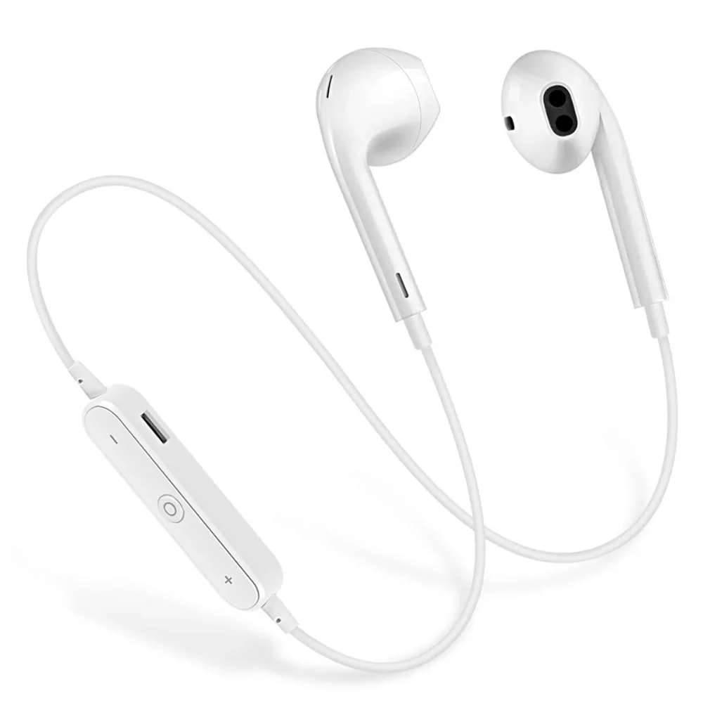 

S6 Earphone Bluetooth Earphone phone For iPhone Xiaomi All intelligent Phone Neckband sport headphone Auriculare CSR Bluetooth