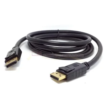 

100PCS/Standard Display Port Male To DisplayPort Male DP Cable 6ft 1.8m for Dell HP monitors & ATL Nvidia Graphics Card