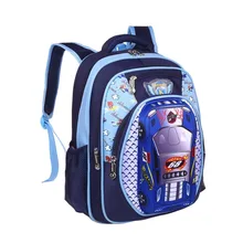 3D Cartoon Big Capacity Russia Style Orthopedic School bags For Boys Car Ultralight Waterproof Backpack Child Kids School bag