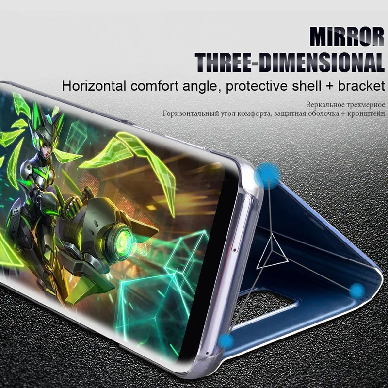 Чехол для samsung Galaxy J7, роскошный зеркальный флип-чехол для смартфона samsung J7 SM-J730F J730, чехол s Coques 5,5"