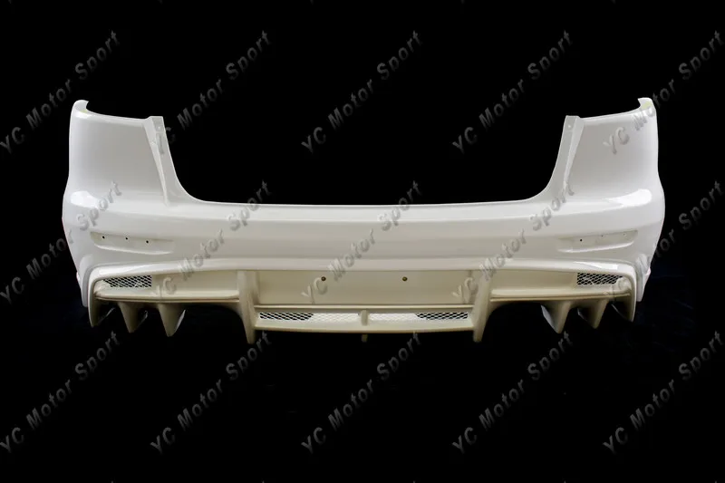 YCEX083L  2008-2012 Mitsubishi Lancer Evolution EVO X VS '17 Ver. Ultimate Style Rear Bumper FRP (2)