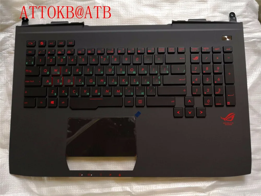 

99%NEW RU standard Laptop Keyboard for ASUS ROG G751 G751J G751JY G751JM G751JT with backlight keyboard