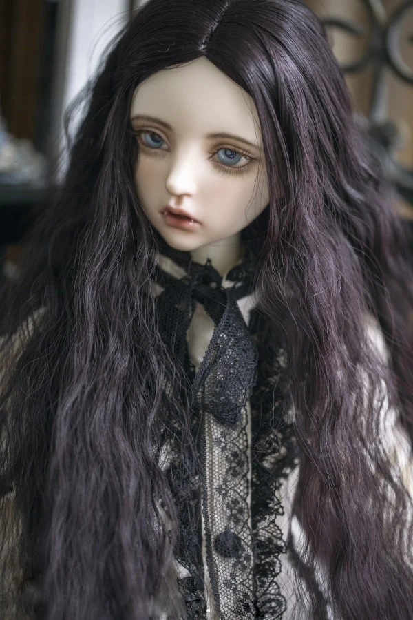Кукольные парики длинные волнистые волосы высокая температура провода доступны для 1/3 BJD DD аксессуары для кукол SD куклы волосы парики 21-24 см