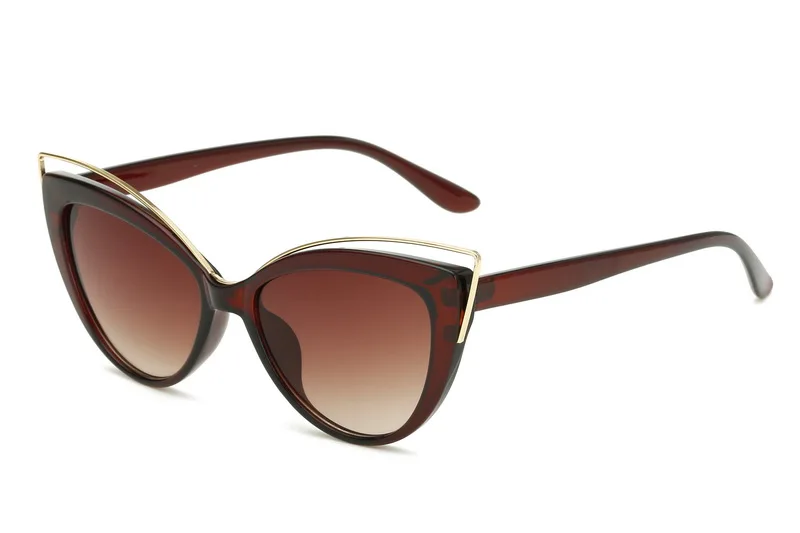 F. J4Z Новые популярные винтажные брендовые дизайнерские крутые сексуальные солнцезащитные очки "кошачий глаз" высокого качества для женщин аксессуары для улицы UV400