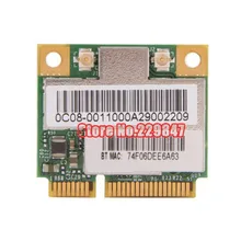 Bcm43225hmb bcm943225 bcm43225 bcm943225hmb 300 m Беспроводной Wi-Fi N 3,0 bluetooth 2,1 мини pcie setengah kartu для broadcom