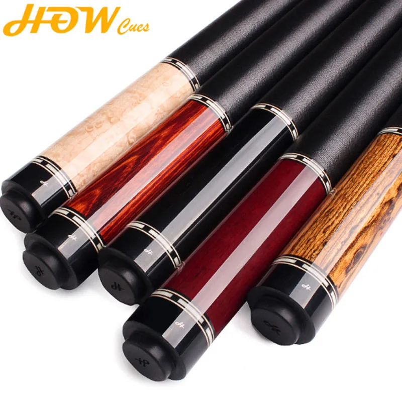 

HOW Brand ZR Series Pool Cue Stick Professional Taper 13mm Tip with Pool Cue Case Set China