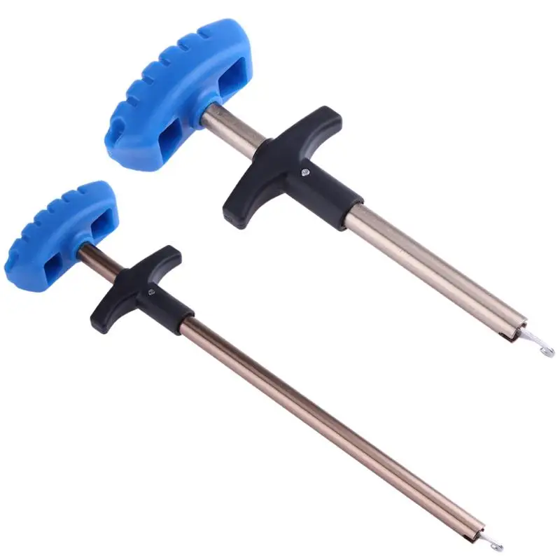 

Gun-style Fishing Hook Out Lightweight Portable Fishing Hook Lure Remover Aluminum Tube Hook Detacher Extractor Tow Size S L