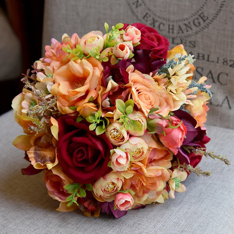 

Wedding Orange Bridal Bouquets Peonies Wedding Bouquet Wedding Flowers Bridal Bouquets Wedding Accessories Buque De Noiva