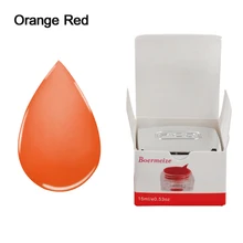 Чернила для татуировки оранжевый красный PCD пигмент Microblading губ постоянный макияж для насадка для татуировочной машины Чернила чашки долговечные косметические инструменты