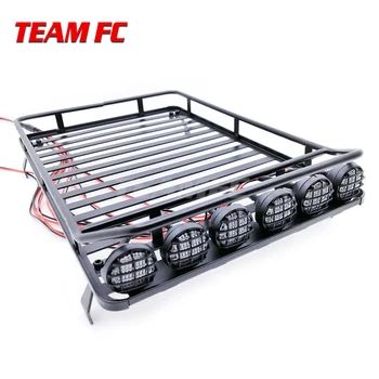 

RC Crawler Accessory Luggage Roof Rack Net Climbing Car Model Parts for D90 for Axial SCX10 RC Cars Accessories Xmas Gifts S317