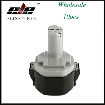 

10PCS 3000mAh 14.4V Ni-MH Eleoption Replacement Battery For MAKITA 1420 1422 1433 1434 1435F 193158-3