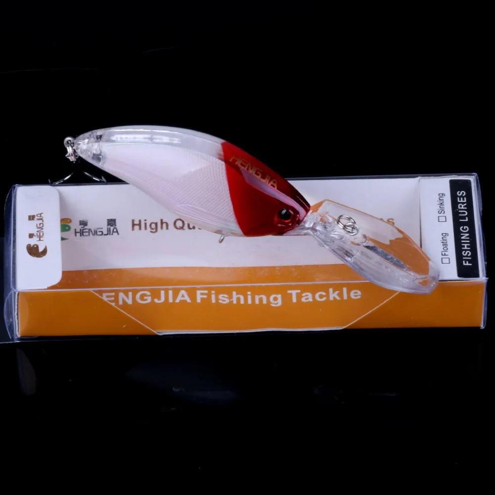 HENGJIA 1 шт. плавающие приманки для глубокого дайвинга рыболовные 18 г/10 5 см