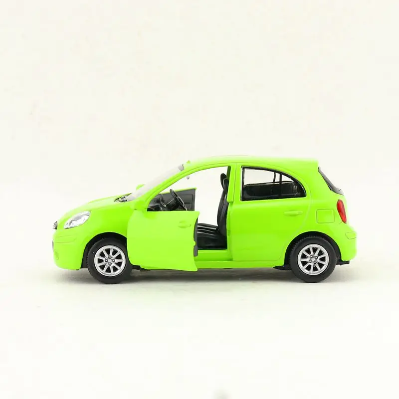 1 шт. 1:28 12 см deliacy RMZ City Nissan Micra Автомобильная игрушка/машинка Весы Модель автомобиля мальчик игрушка подарок