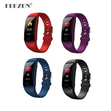 FREZEN Y9 Smart Band IP67 waterproof Heart Rate Fitness bracelet with Blood Pressure oxygen Monitor pedometer Activity Tracker