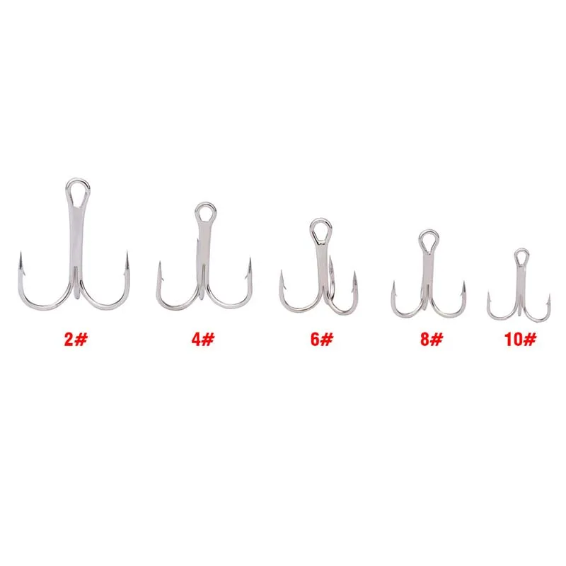 50pc/lot Offset Fishing Hook Set High Carbon Steel Treble Hooks Japan Snap Swivels Wartels Fishing Tackle Equipment Accessories