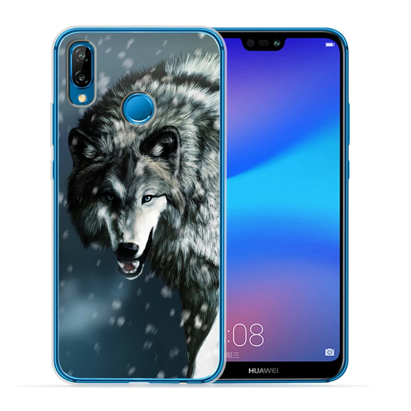 Властный волк для huawei P30 P20 Lite Pro P10 Lite P8Lite P9Lite P Smart mate 9 10 20 Lite Pro Мягкий бампер чехол для телефона