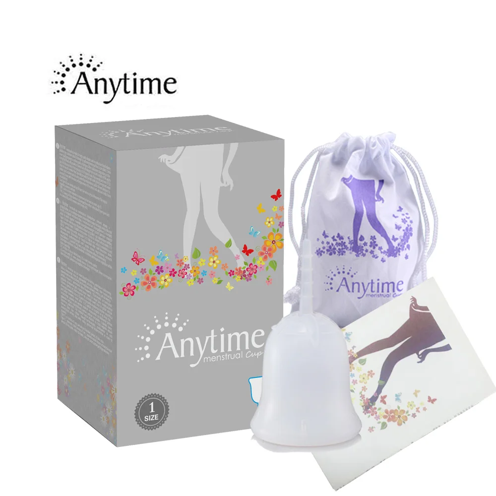 80 pcs Comfort Wholesale Reusable Medical Grade Silicone Menstrual Cup
