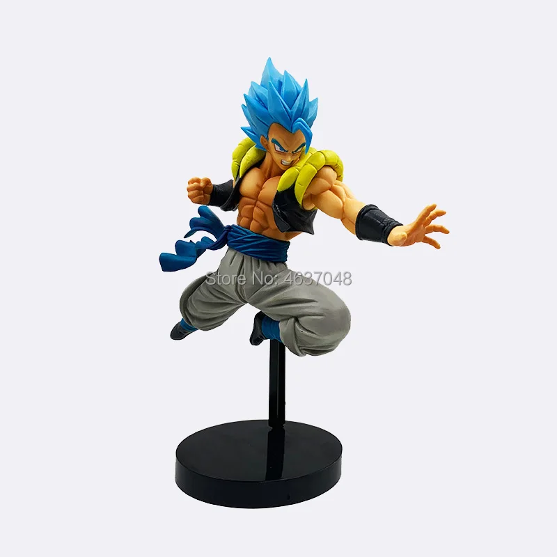 Аниме Super Saiyan Blue in Gogeta VS Broli экшн фигурка ПВХ модели игрушки 23 см|Игровые фигурки и