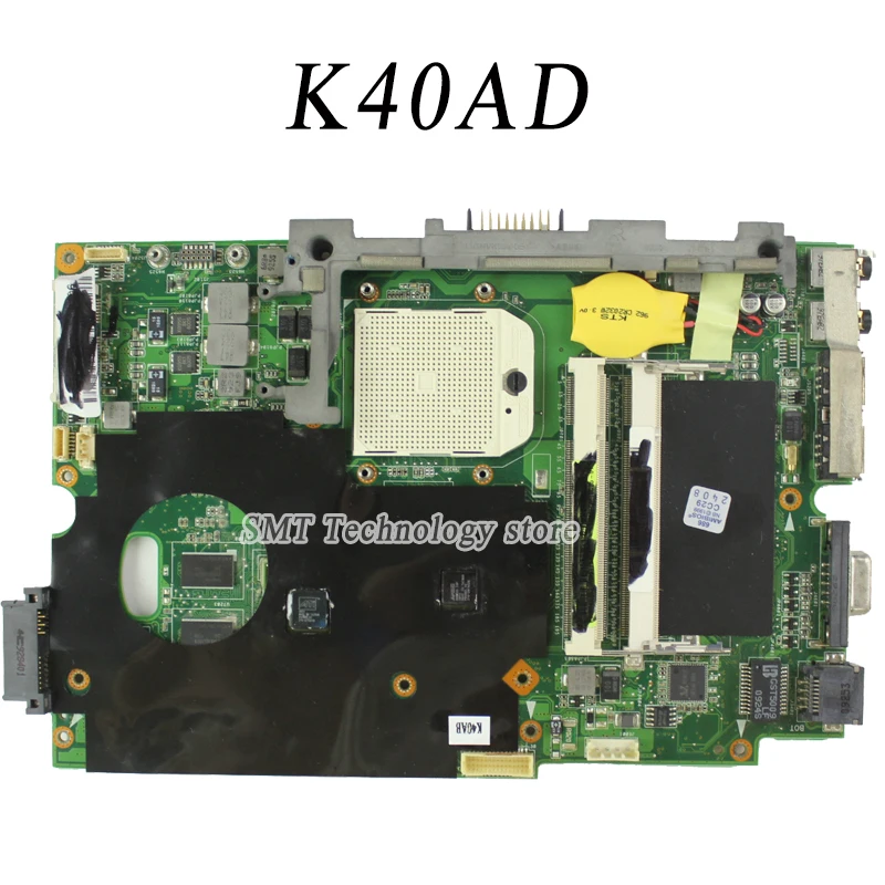 

For motherboard K40AB K40AD K40AF K50AF K50AB K50AD Mainboard K40AB DDR2 Tested Free Shipping