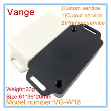 2 шт./лот два цвета доступны IP54 настенный diy корпус из АБС-пластика Корпус для электронного проекта коробка 61*36*20 мм