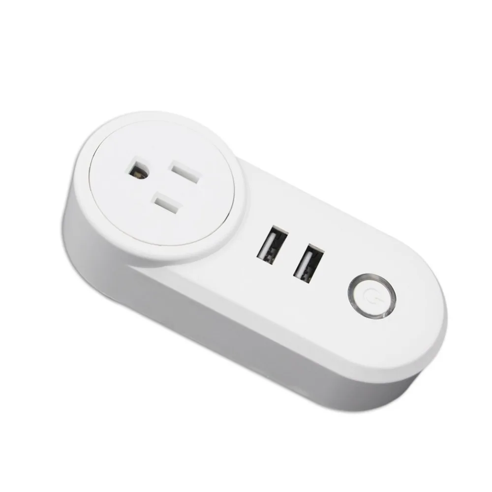 

Remote Control Outlet WiFi Smart Socket Wireless Timer Socket Home Adaptor With USB Ports US Plug UK Plug EU Plug