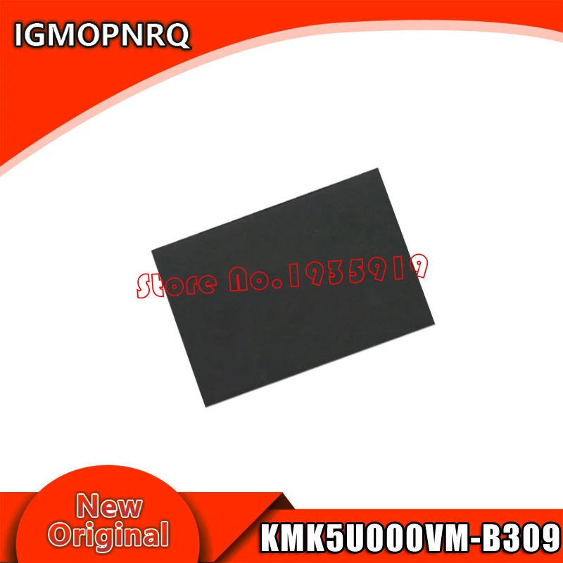 

2 pcs/lot eMMC NAND flash memory chip IC with firmware Programmed KMK5U000VM-B309 eMMC