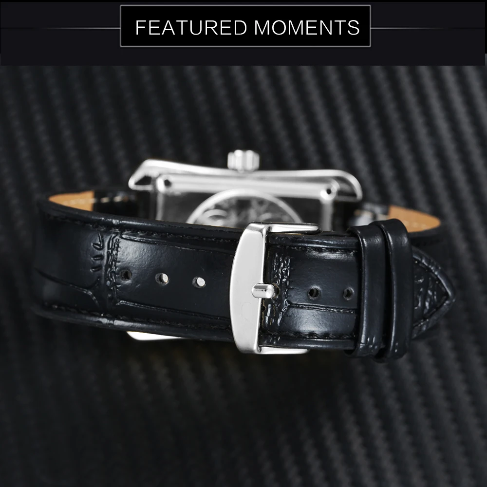 WINNER официальные спортивные часы люксовый бренд механические часы для мужчин Скелет циферблат кожаный ремешок унисекс наручные часы Reloj Hombre