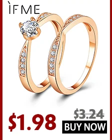 Обручальные кольца IF ME Fashion Princess queen Crown с прозрачными фианитами и кристаллами, обручальные кольца цвета розового золота