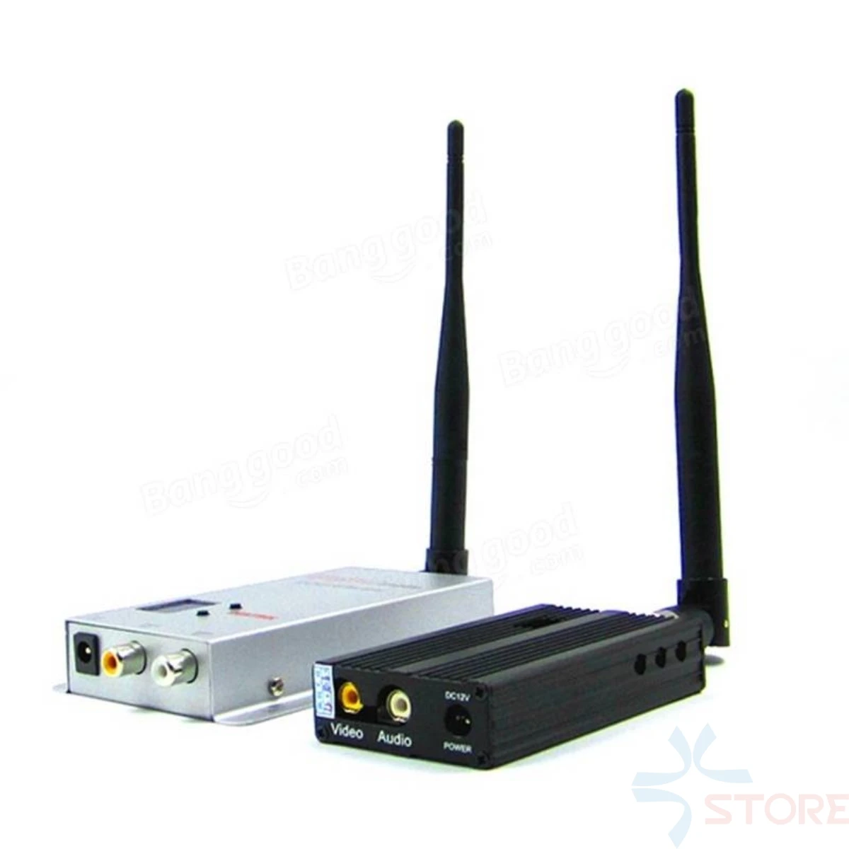 1.2GHz 2500mw Video transmitter(8 CH) and receiver(12 CH)