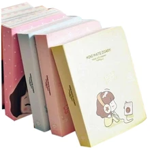5 шт. мини милый дневник карманный планировщик блокнот крошечные памятки