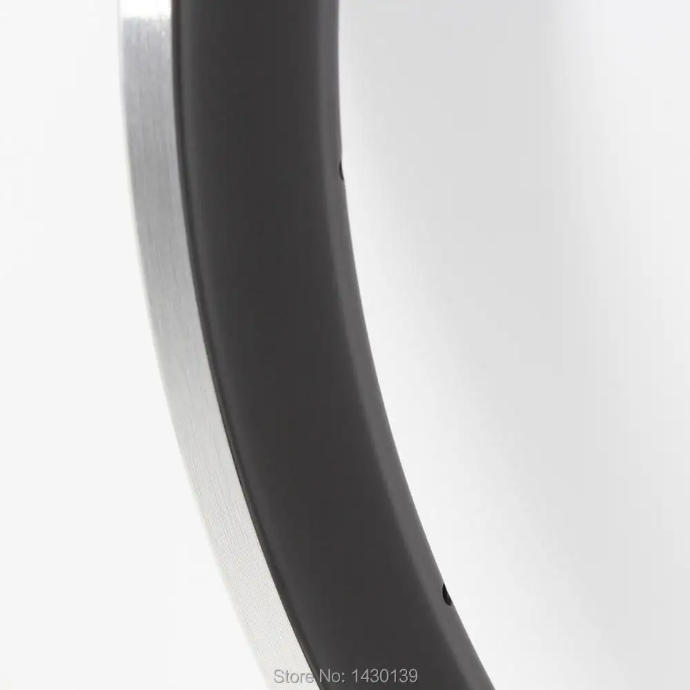 Excellent 1Pcs New 700C 38mm clincher rim Road bike matte UD carbon fibre bicycle wheels rims with aluminum alloy brake surface Free ship 2