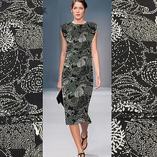 Ночные звезды шелк крепдешин шелк качество крепдешин платье шарфы