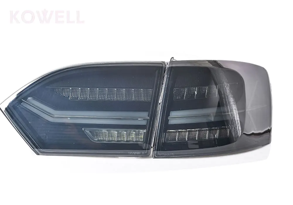 KOWELL автомобильный Стайлинг для vw jetta 2012- светодиодный задний фонарь GLI MK6 светодиодный задний фонарь NCS для vw jetta светодиодный задний фонарь для автомобиля - Цвет: Brown color