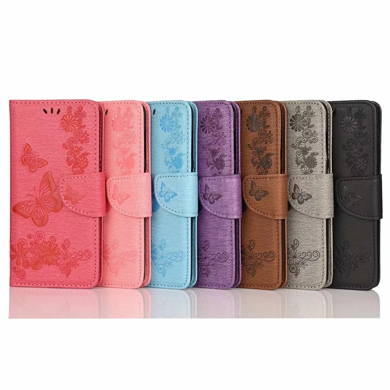3300275332 A40 M30 A70  Y5 Y7 Y6  2019 红米Note7 Enjoy9s-- P Smart Plus 2019 花蝶钱包皮套 8元  (2)