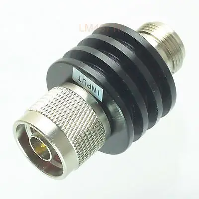 

Hot Factory Direct Wholesale Attenuator 5W 5 Watts DC-3 Ghz 20dB N RF coaxial Power plug M to jack F 50resistance