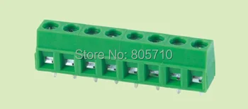 

127-5.0-2P PCB Screw Terminal Block Low Profile, 5.0mm Pitch 2P 300V/10A Straight 100pcs/lot Free Shipping