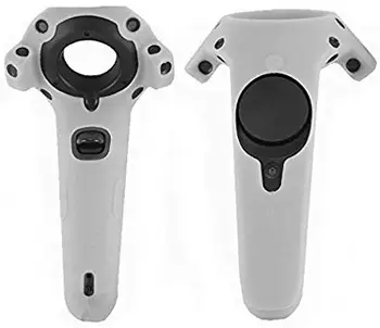 

5 Pairs Silicone Case Cover for VIVE VIVE PRO VR Virtual Reality Headset Controller Gray