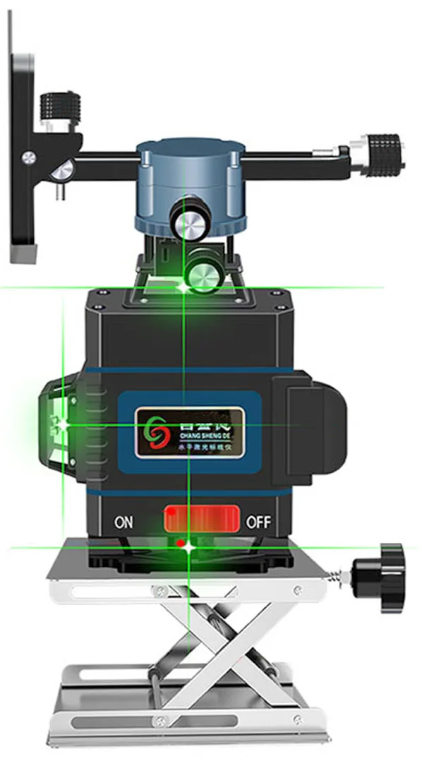 Лазерный уровень 16 линий зеленая линия 3D самонивелирующийся 360 горизонтальный и вертикальный супер мощный лазерный уровень зеленый луч лазерный уровень