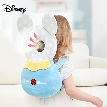 

Disney Baby Toddler Headrest Head Protection Mickey Minnie Pad Neck Pillow For Boys Girls Kid Nursing Fall Prevention Cushion