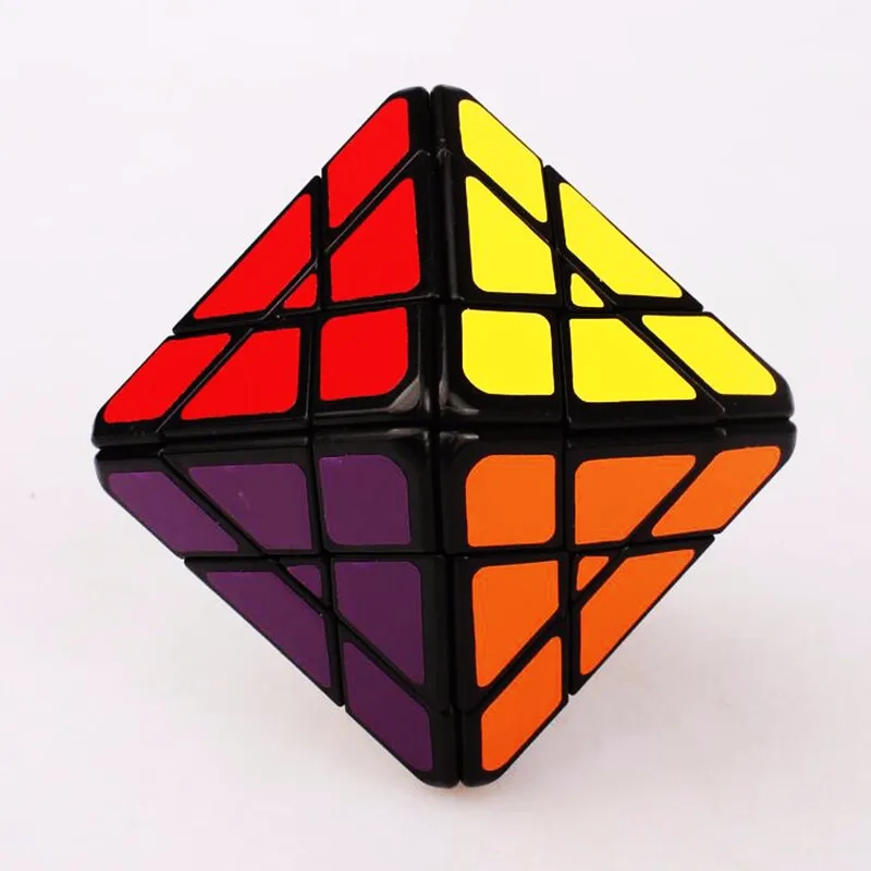 Lanlan 4x4 октаэдр Magic Cube Скорость площадь Логические образования стресс головоломки Cube игрушки для Для детей игры и игрушки