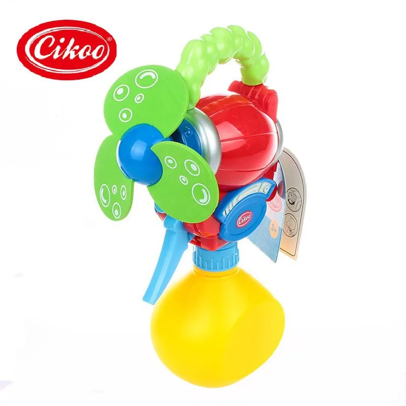 cikoo мини-водяной пистолет игрушка-головоломка пластиковый вентилятор полив распыления ванны игрушка для детей