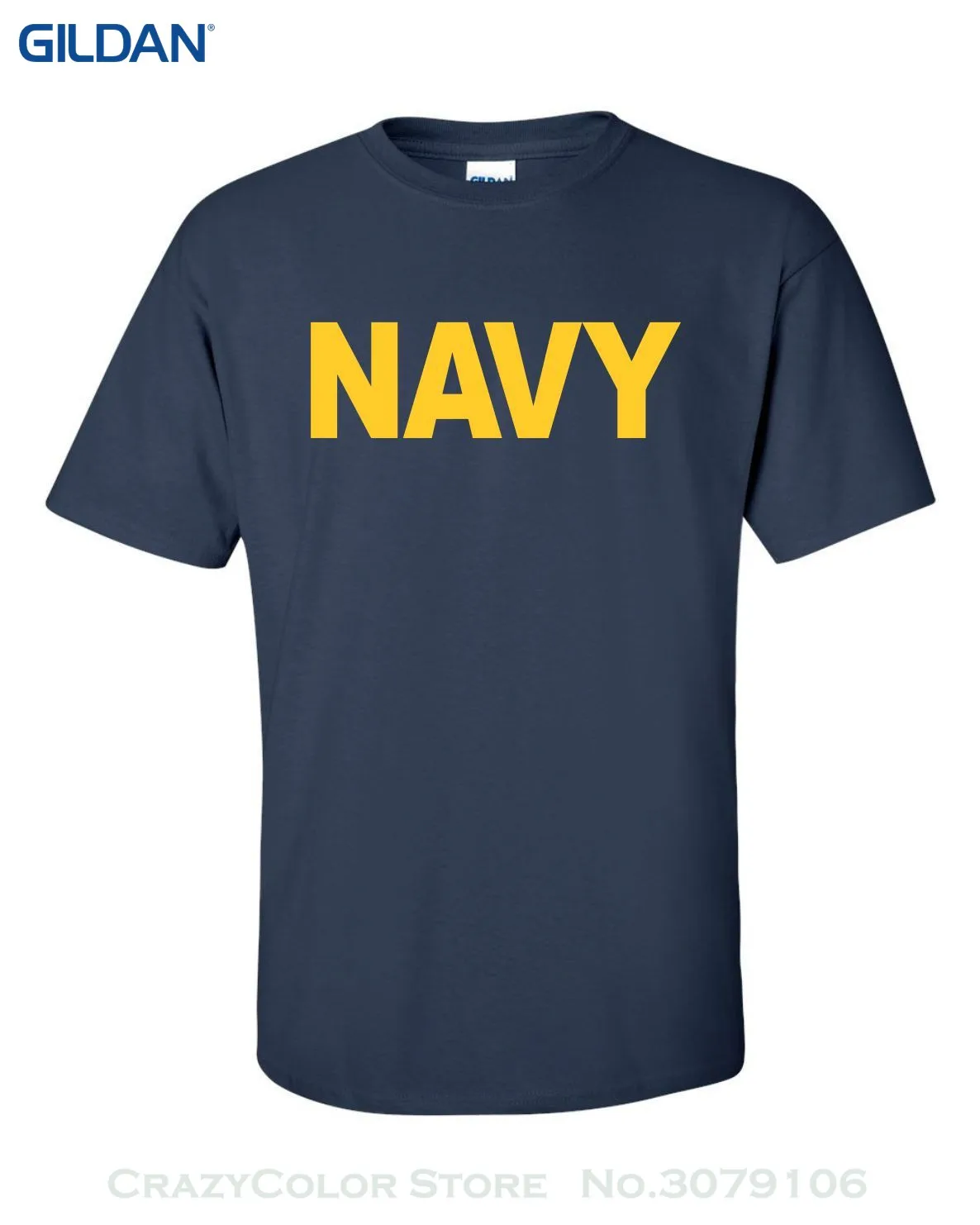 GILDAN Brand Cotton Men Clothing Male Slim Fit T Shirt