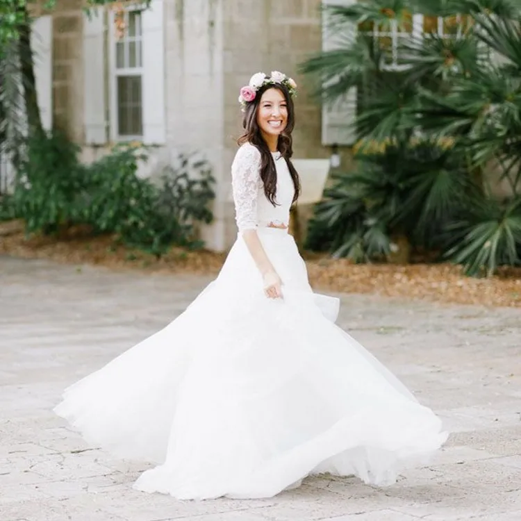 Popular White Long Tulle Skirts For Wedding-Buy Cheap White Long Romantic France Tulle Skirt For Country Wedding Bridal A-line Puffy 7 Layers Tulle Long - Popular White Long Tulle Skirts For Wedding-Buy Cheap White Long