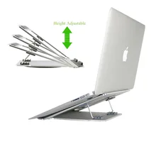 Складная регулируемая высота алюминиевая подставка для ноутбука портативный ноутбук увеличивающий держатель база 360 градусов Ronation lapbuts для MacBook