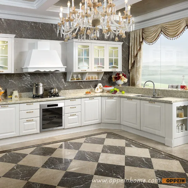 2015 новая современная кухня метериал МДФ из ПВХ обработкой OP15 054|mdf kitchen cabinets|design