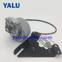24V 36V 450W Electric Scooter Bike Motor GNGBIKE Motor Kit With MY1018 Rare Earth Motor Throttle Handle Battery Voltage Display 2