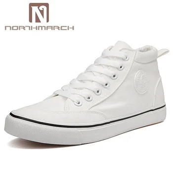 

NORTHMARCH Breathable Casual Men Shoes Lace Up Canvas Shoes For Men Comfortable Fashion Men Vulcanized Shoes Zapatillas Hombres